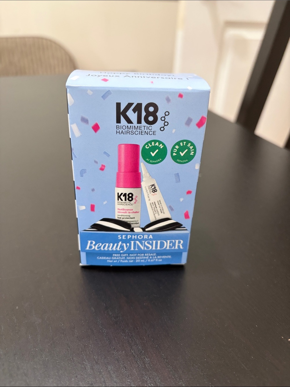 Sephora K18 Biomimetic Hairscience Travel Duo - Blue Box with Pink Accent BN!
